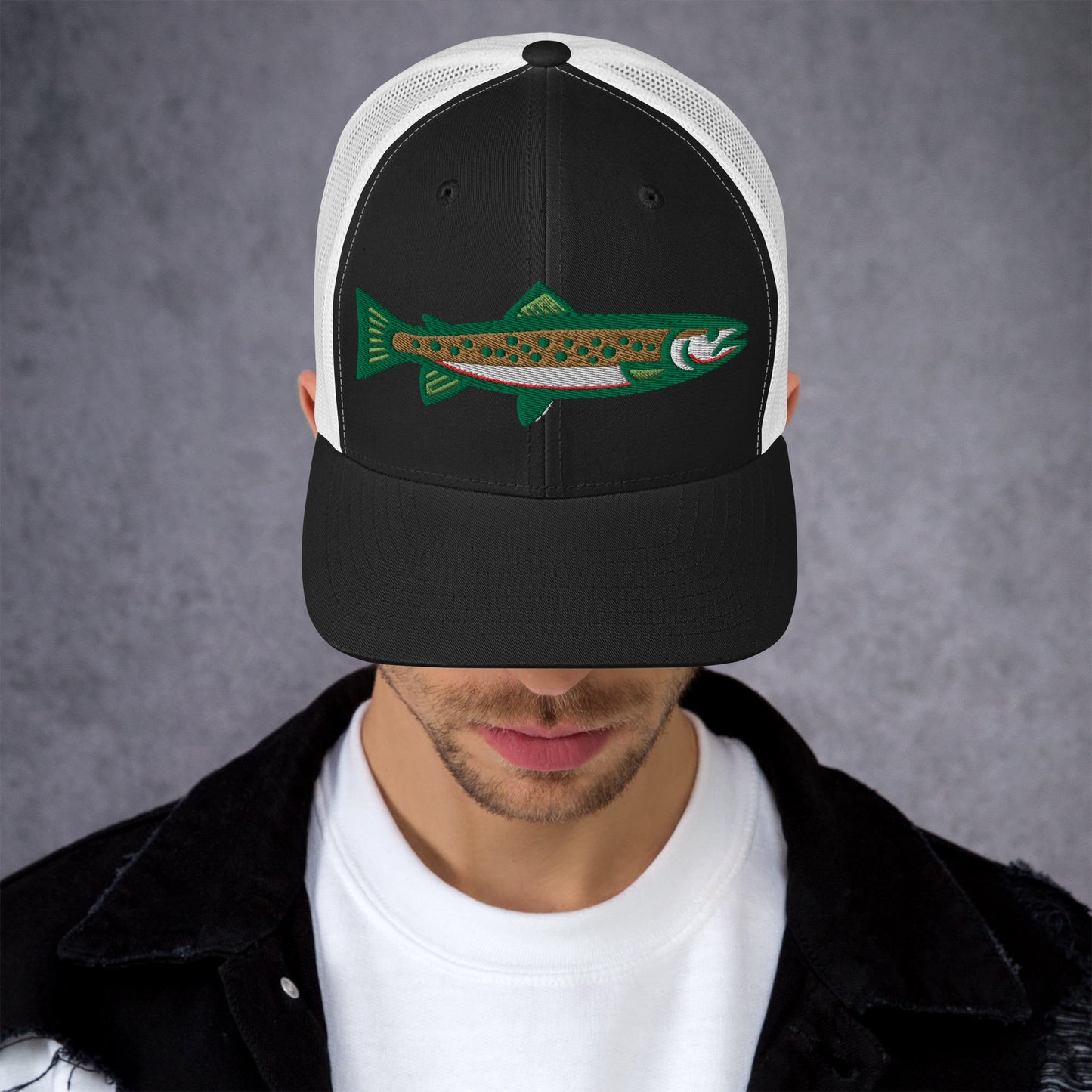 Brown Trucker