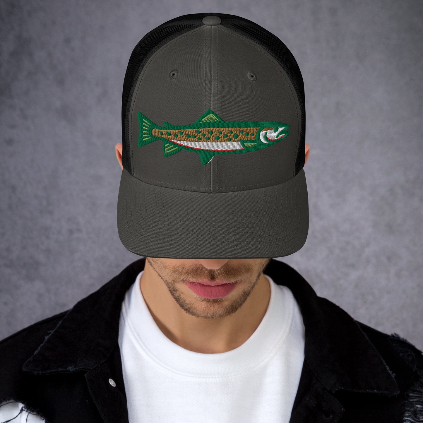Brown Trucker
