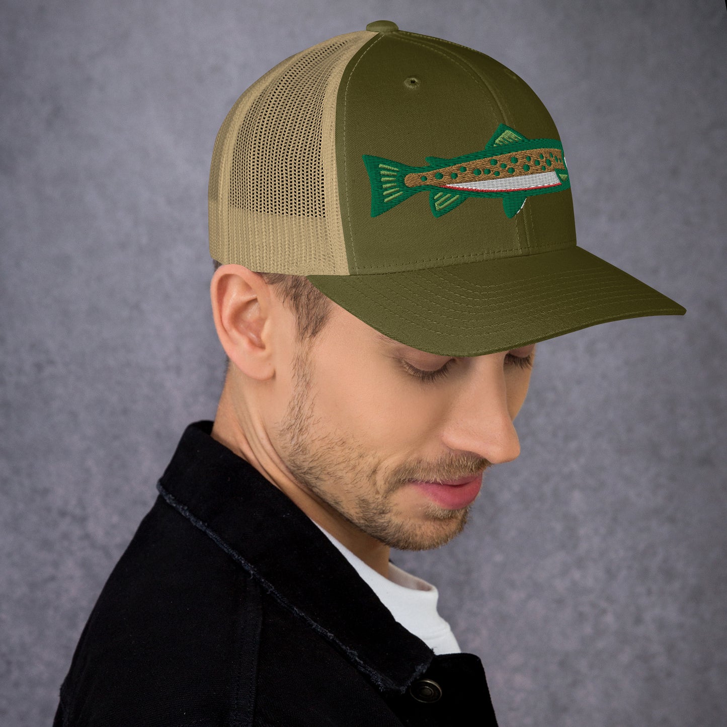 Brown Trucker
