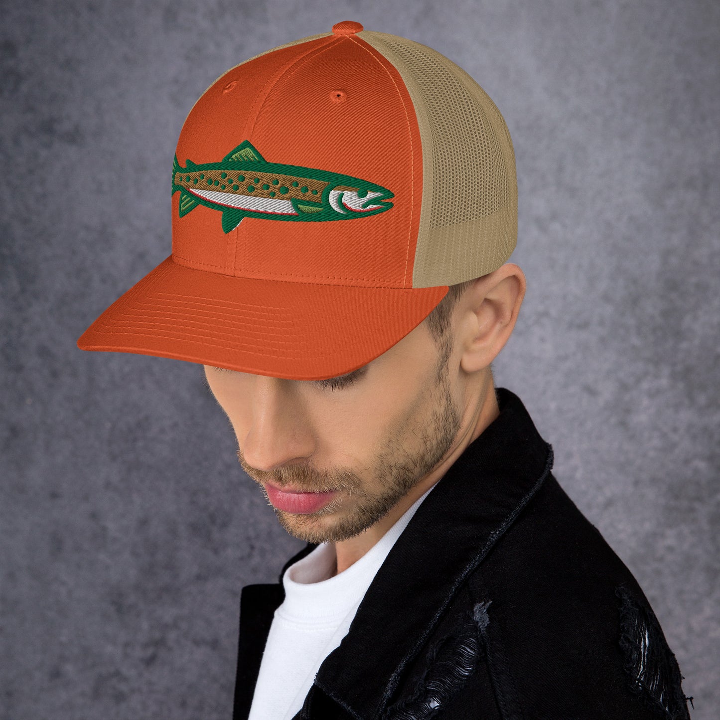 Brown Trucker