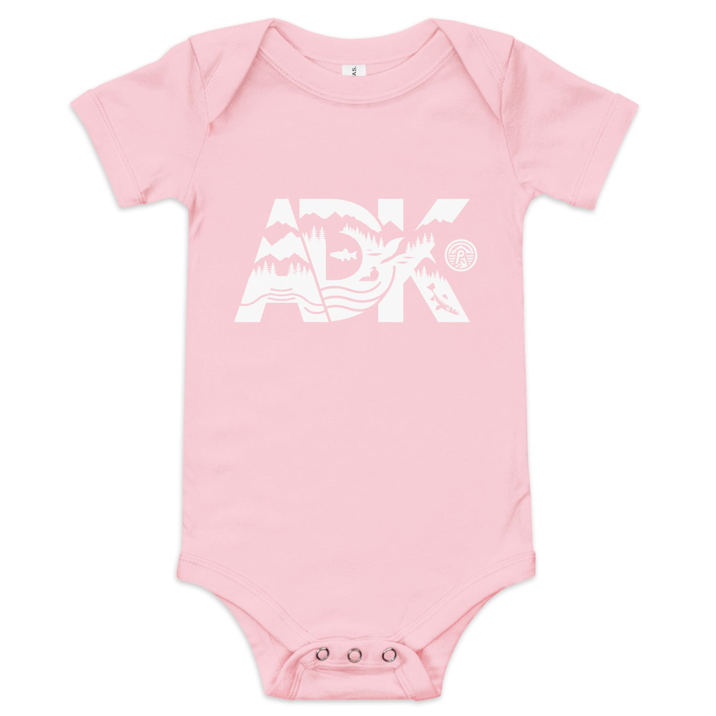 ADK Baby White Logo